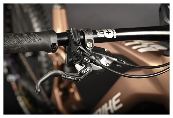 VTT Électrique Tout-Suspendu Haibike AllMtn CF 8 Sram NX/SX Eagle 12V 750Wh MX (29/27.5'') Marron 2024