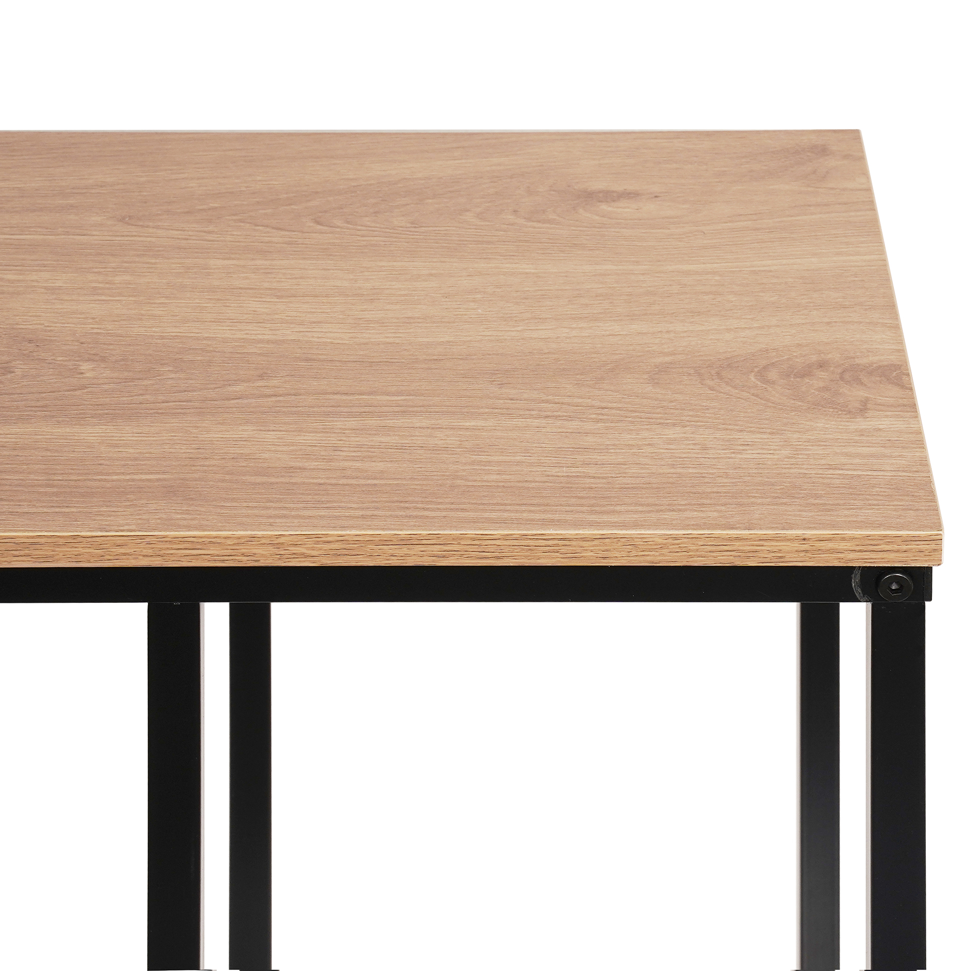 Beistell- und Laptoptisch - Artisan Eiche - schwarz - 59 cm