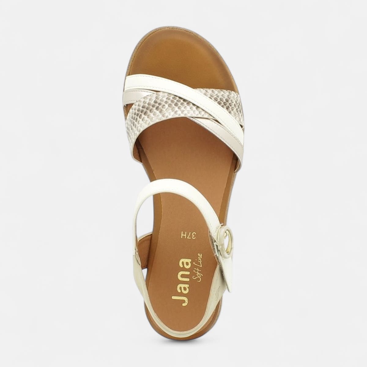 Nu-pieds Femme beige