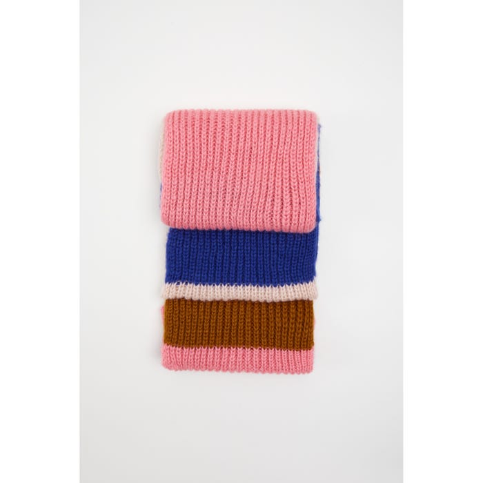 Veritas-Gestreepte sjaal colour block