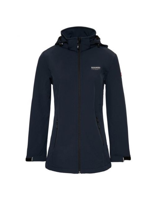 Nord Berg Dames Softshell Iris Navy - Vrijetijdskleding