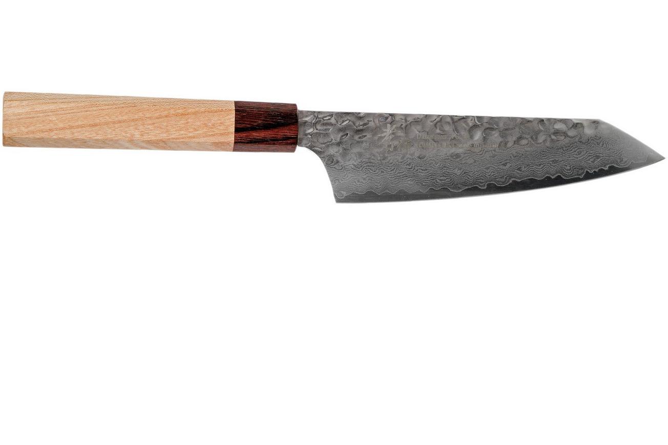 Sakai Takayuki bunka 33-Layer Damascus Hammered WA 16 cm