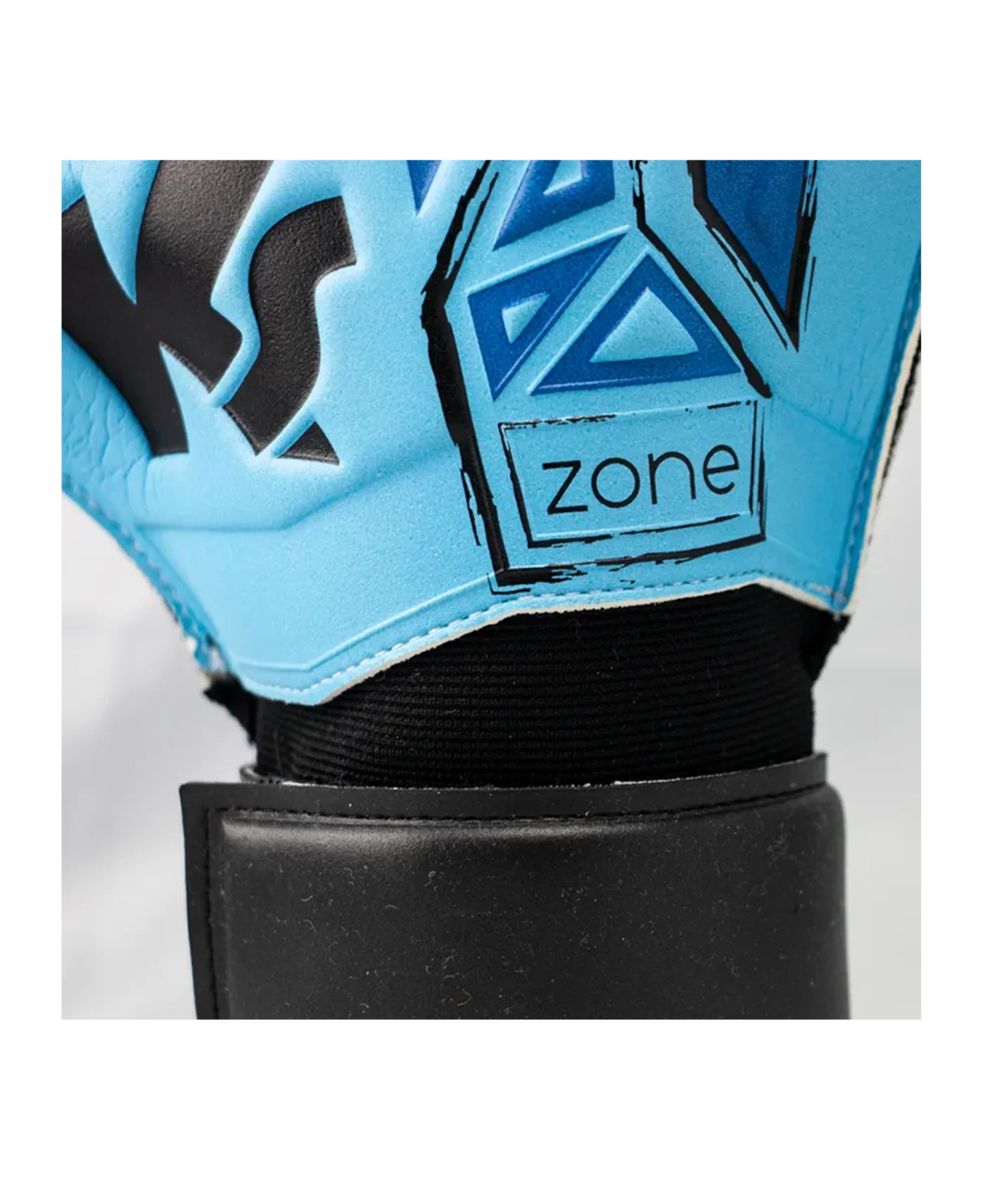 KEEPERsport Zone RC TW-Handschuhe Schwarz Blau F413