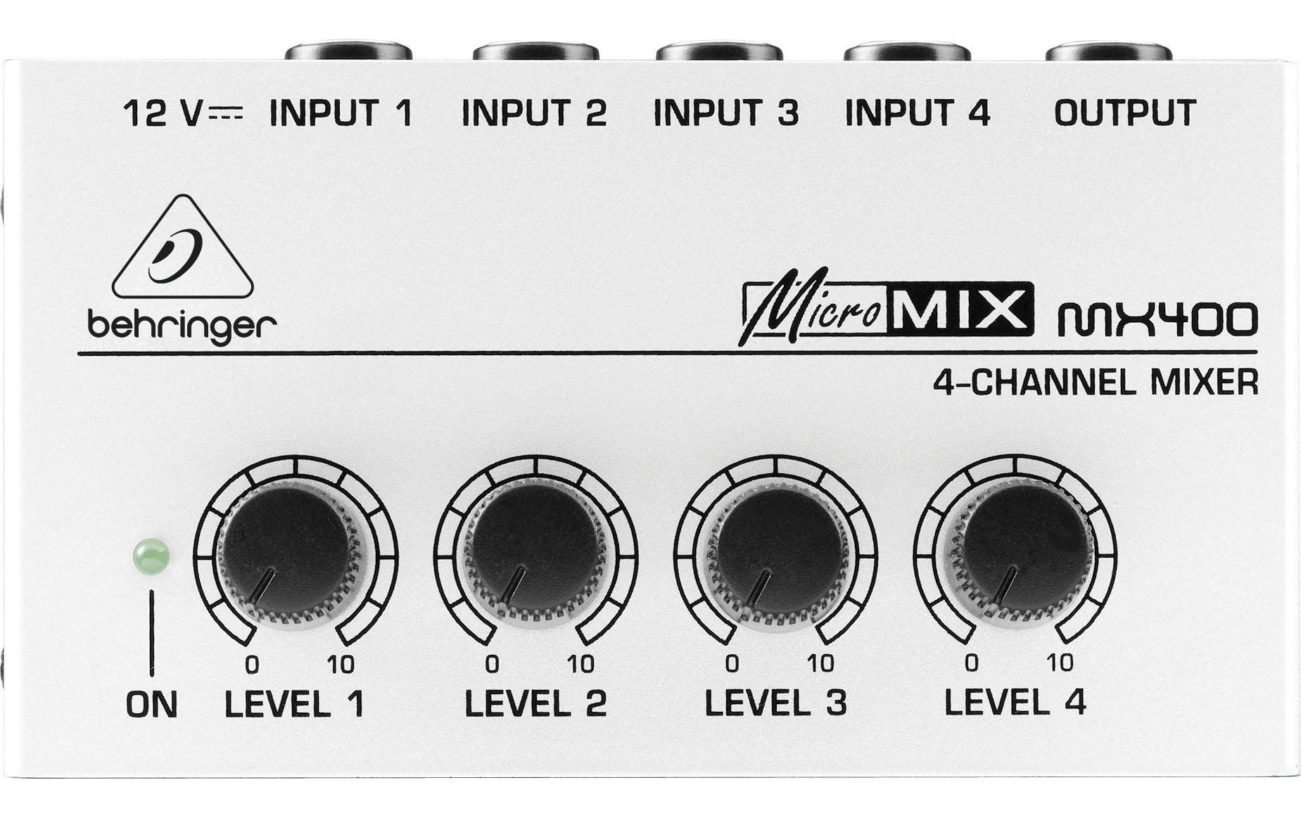Mischpult MICROMIX MX400Miniatur-Mixer