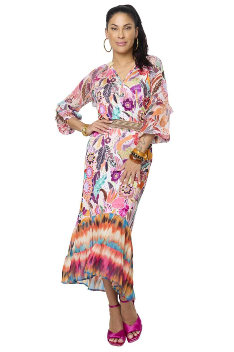 Tessa Koops multi color dames blouse
