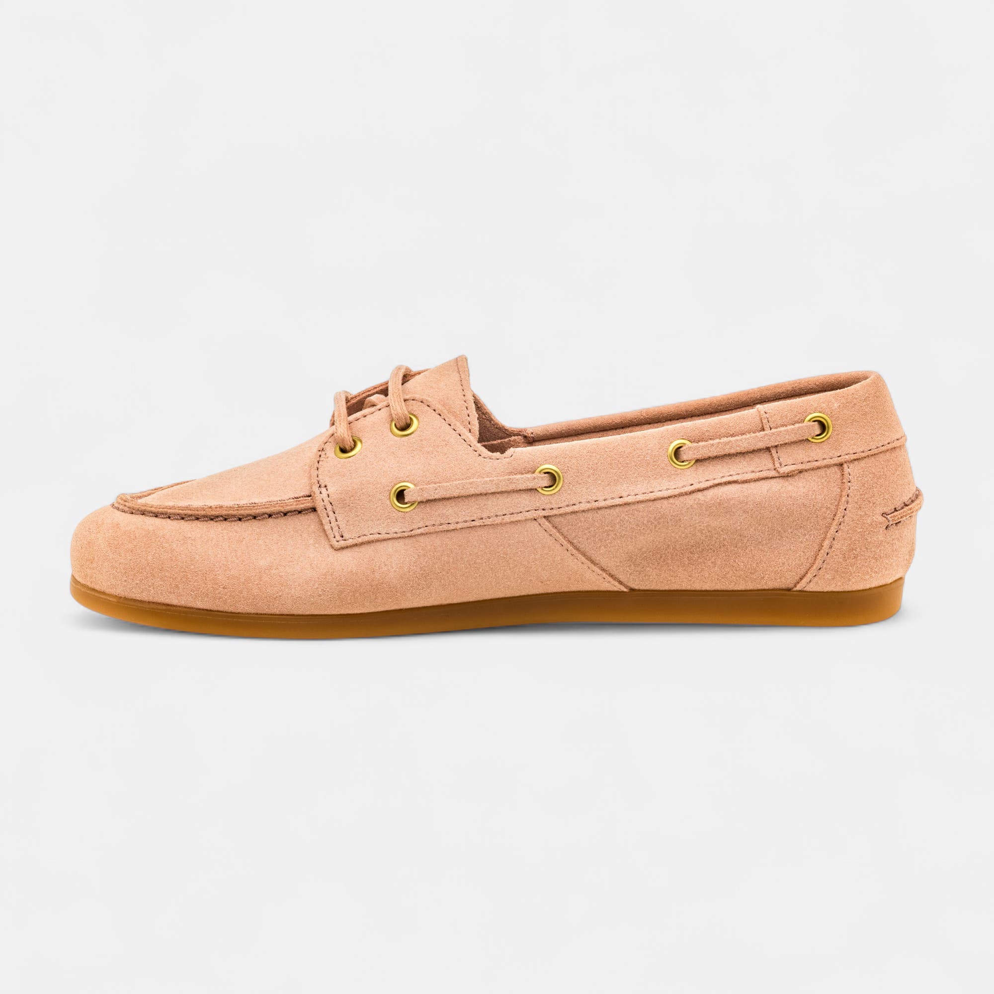 Mocassins Femme en cuir rose
