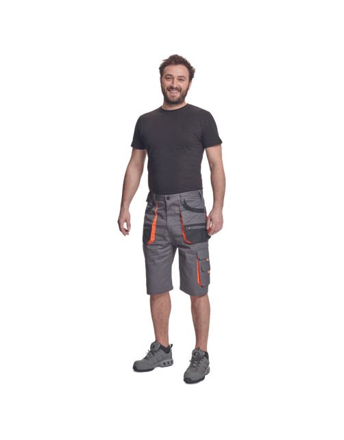 Cerva Werkshort Carl Grijs - Werkkleding