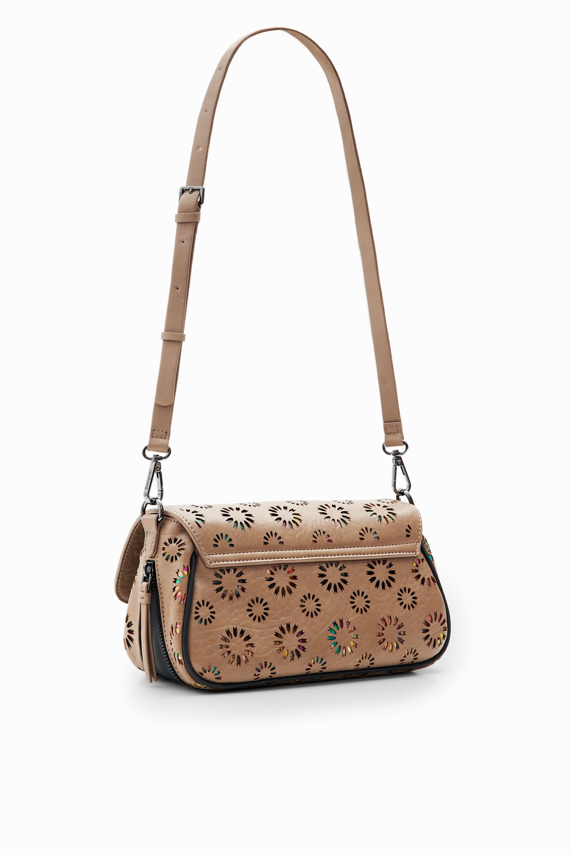 Sac à bandoulière moyen estampé