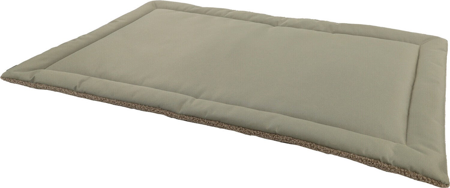 Overseas Petlife benchkussen Teddy taupe 90 x 60 x 2 cm