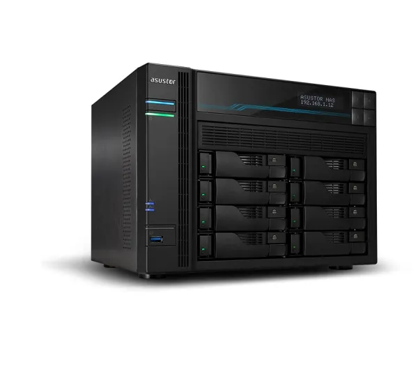 ASUSTOR Lockerstor 10 AS6510T - NAS-server - 10 bays - SATA 6Gb/s - RAID RAID 0, 1, 5, 6, 10, JBOD - RAM 8 GB - 2.5 Gigabit Ethernet / 10 Gigabit Ethernet - iSCSI support