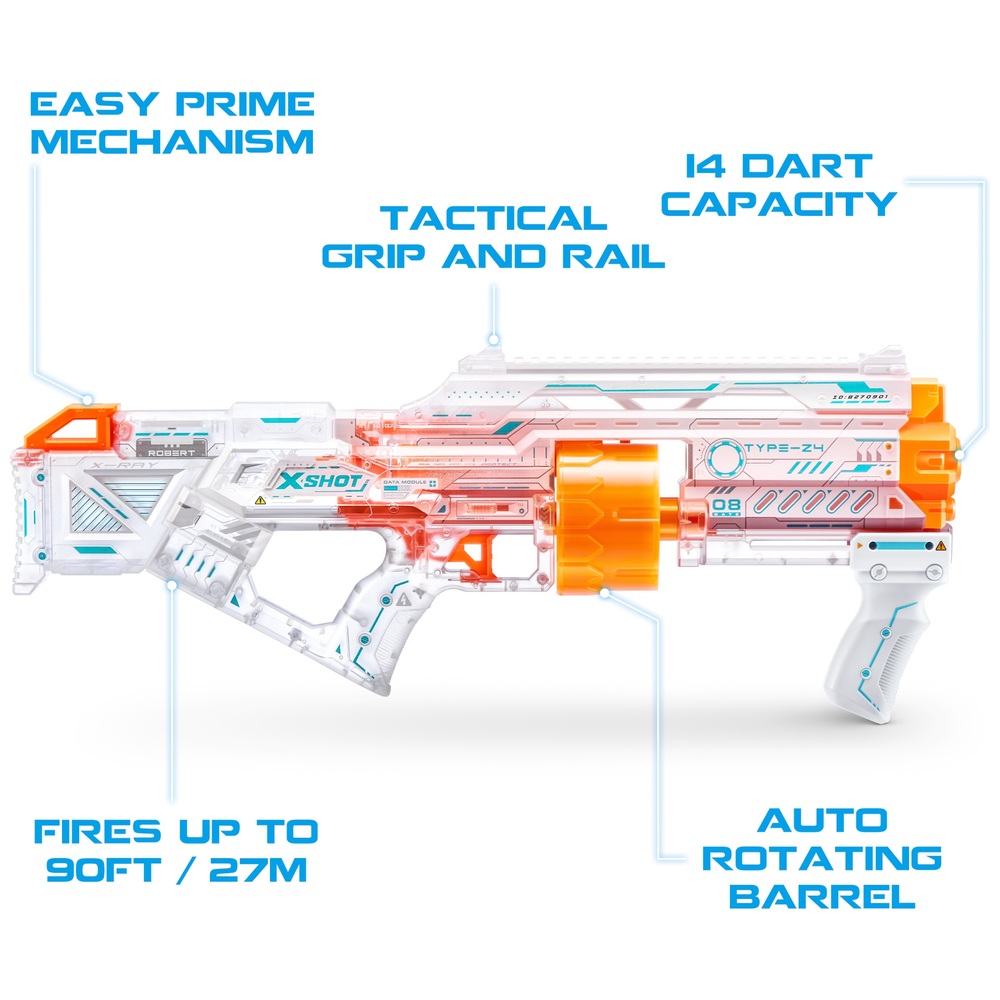 XSHOT Skins Last Stand Ghost Blaster