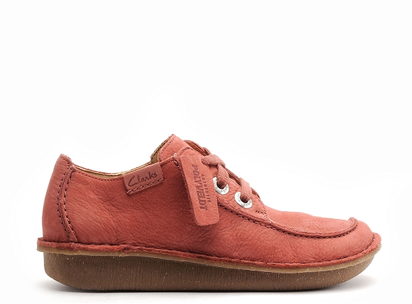 Clarks basses femme funny dream rouge