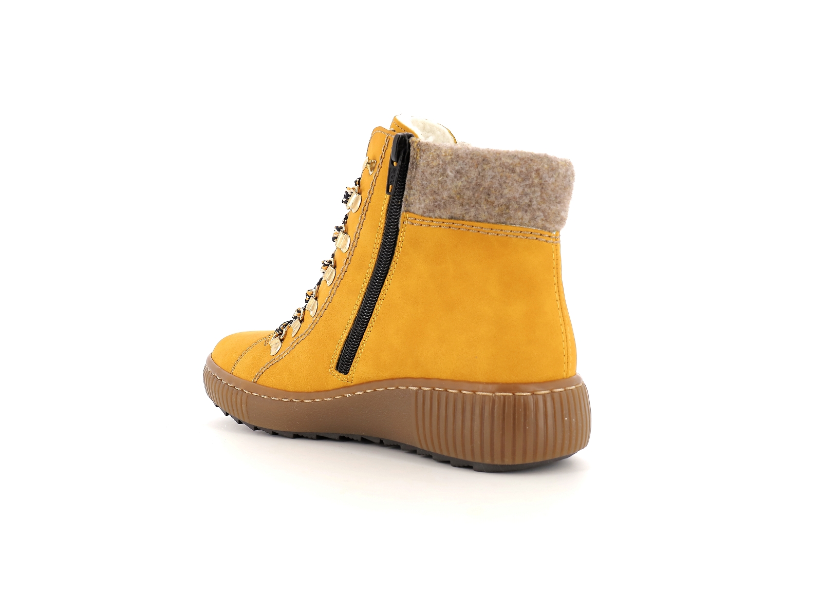 Rieker-Z6633 Synthétique Jaune