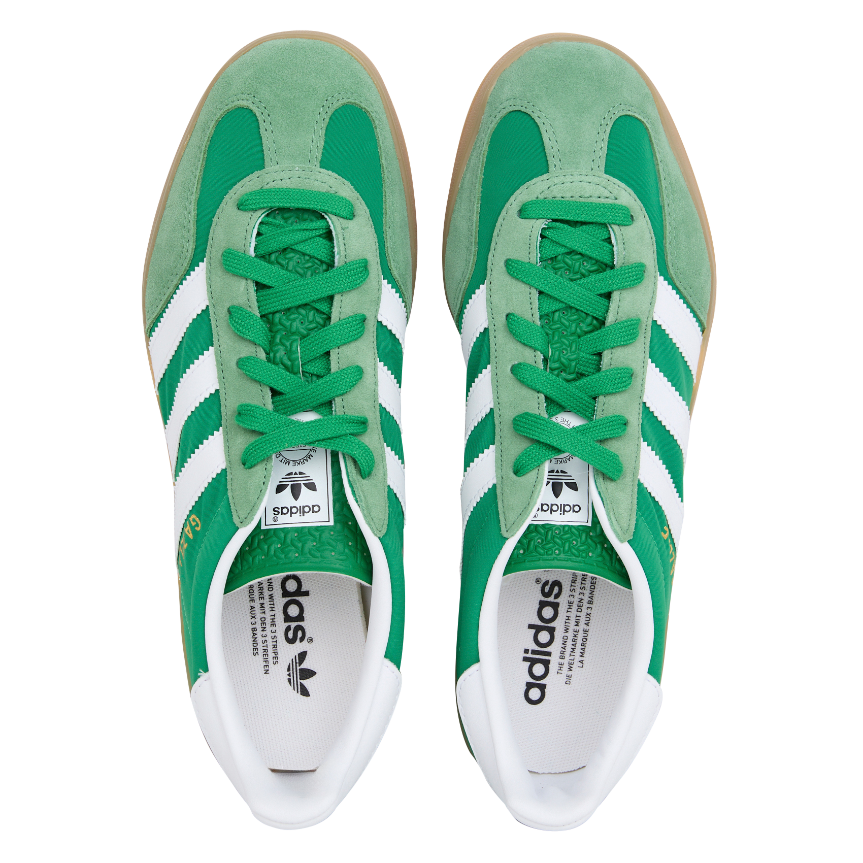 GAZELLE INDOOR - Baskets basses à lacets | Vert