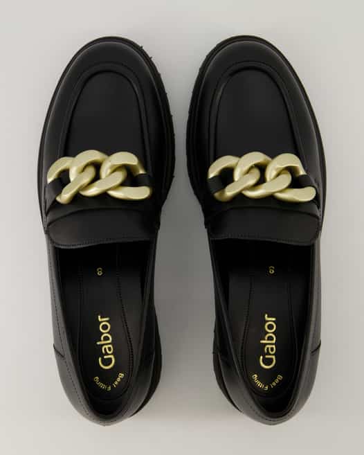 Gabor 35.230.27 Slipper in Schwarz