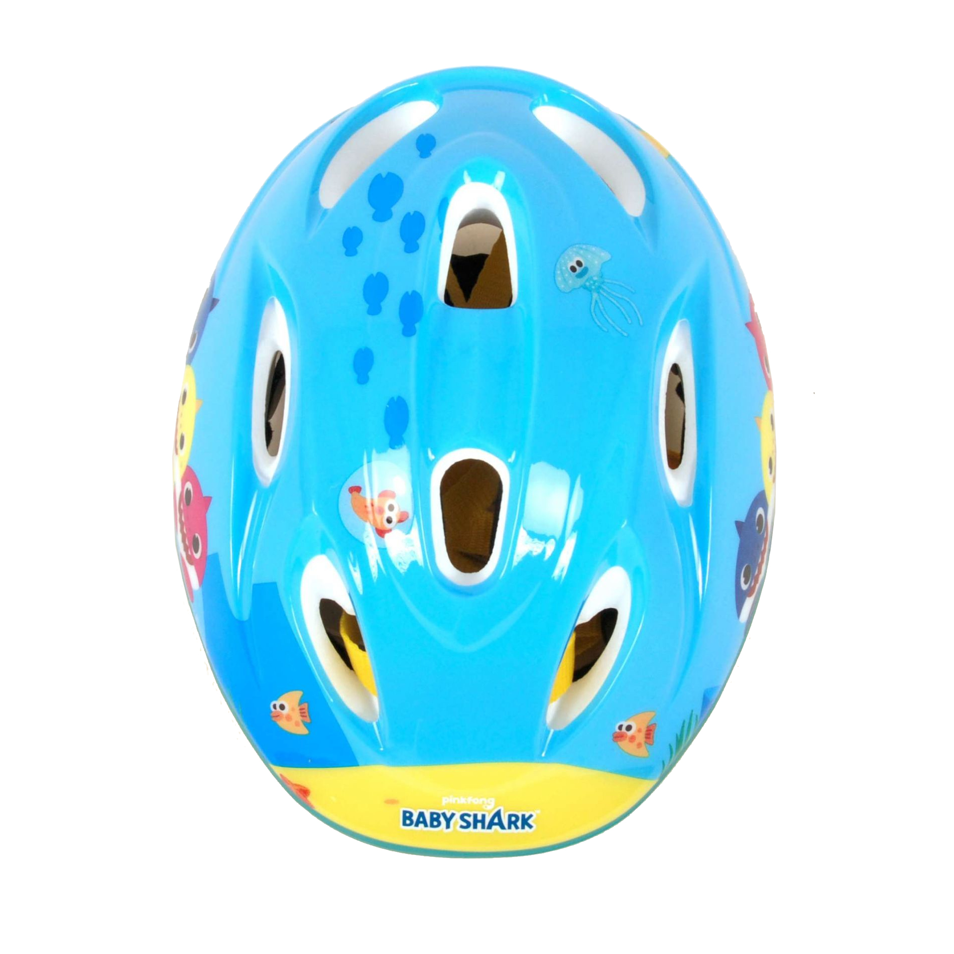 Capacete infantil Baby Shark, tamanho 51-55 cm