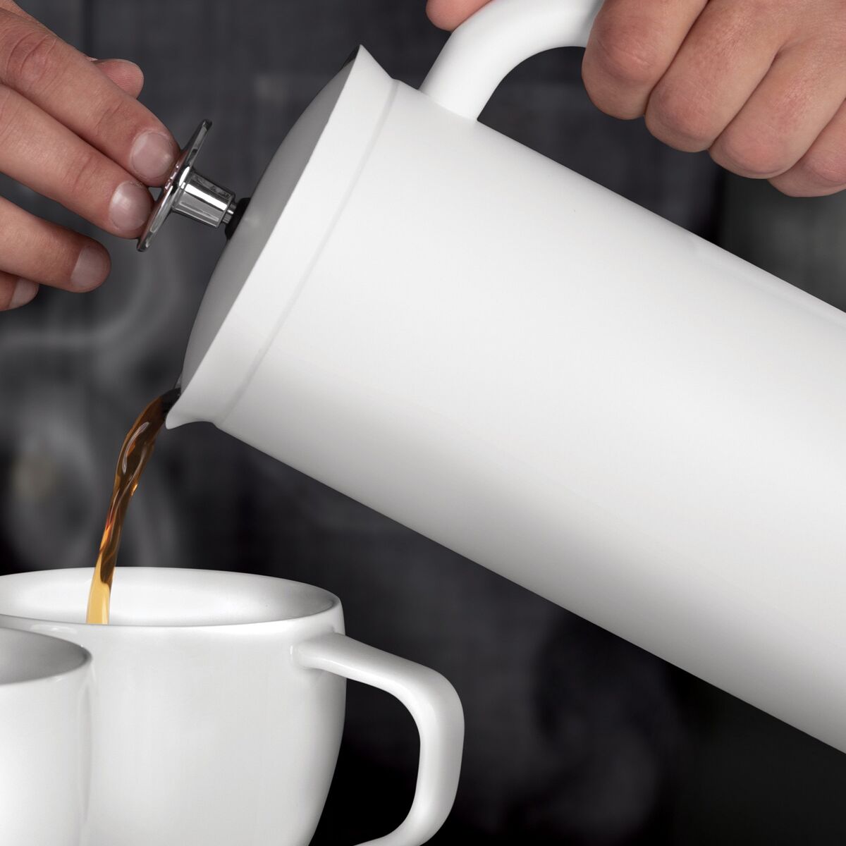 P7 Presskanne Hvit, 1 liter