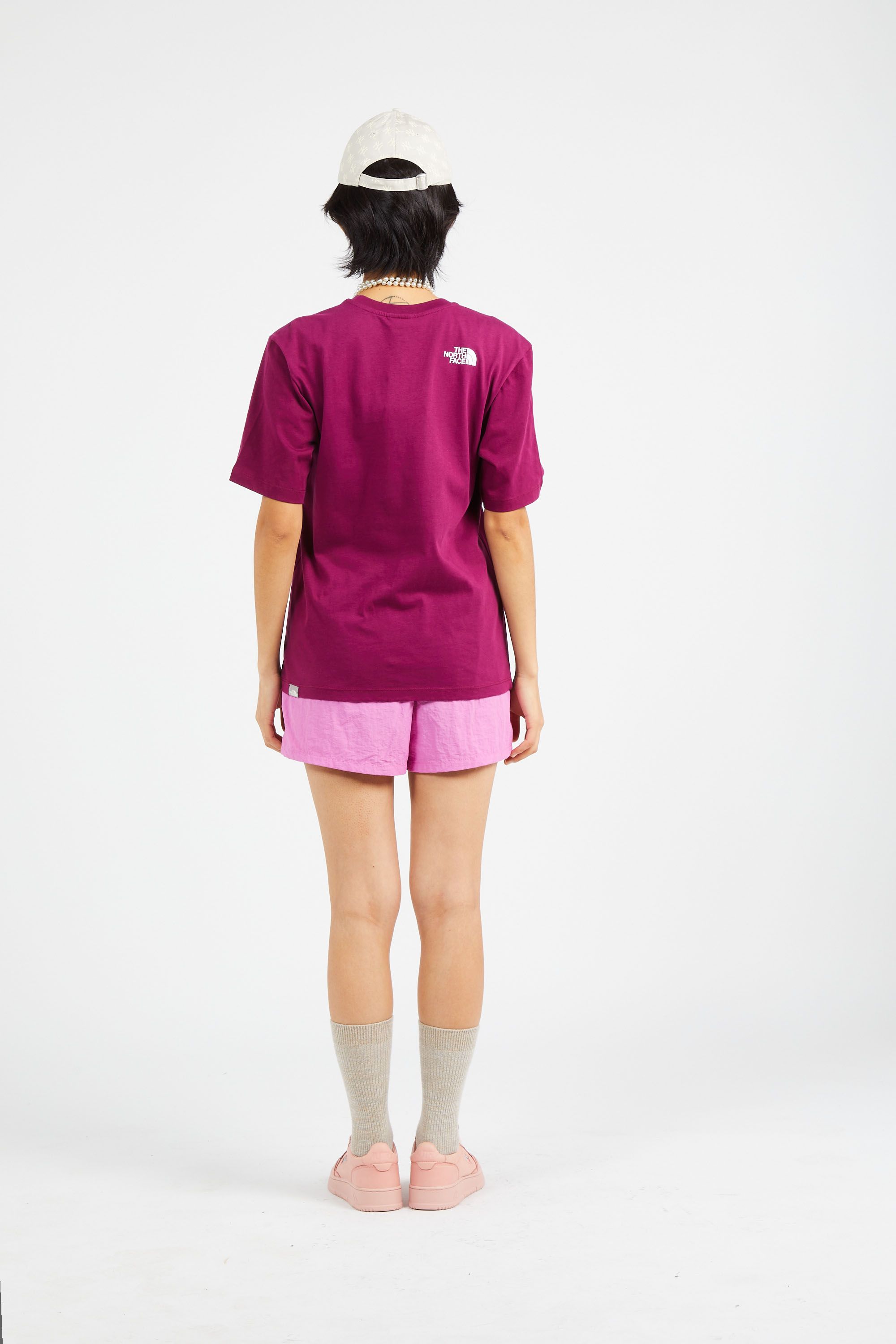 THE NORTH FACE T-shirt RELAXED SIMPLE DOME Violet