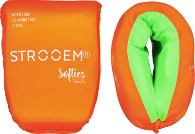 Strooem Softies Armpuffer, Orange-Lime