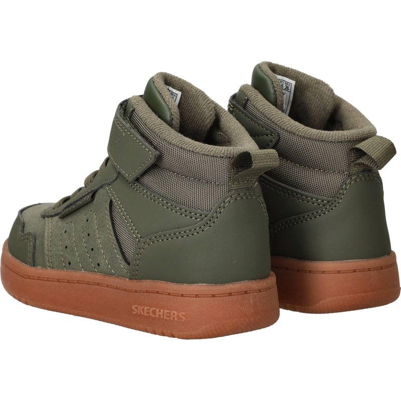 Skechers Quick street Veterboots Groen Jongens