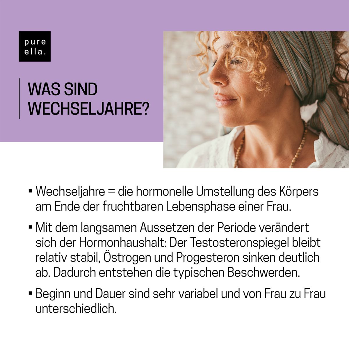Pure Ella - Wechseljahre
