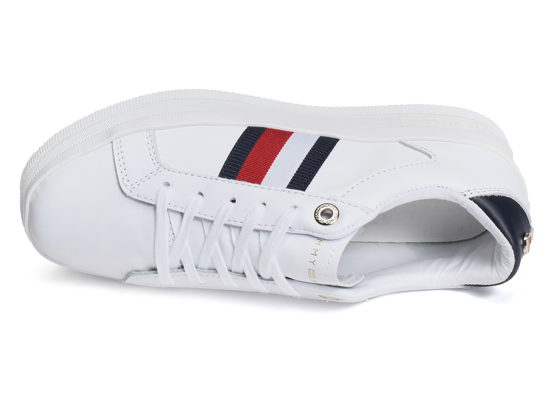 Th webbing platform cupsole 6731 blanc