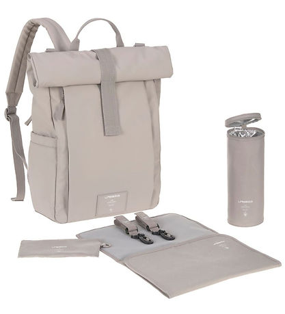 L?ssig Pusletaske - GRE Rolltop Up Backpack - Taupe