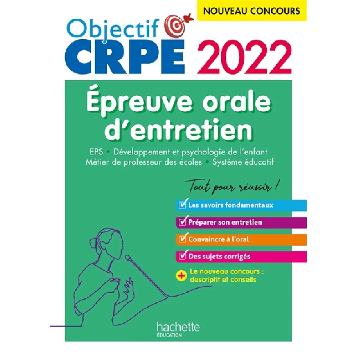 EPS, développement et psychologie de l'enfant, métier de professeur des écoles, système éducatif : épreuve orale d'entretien : nouveau concours 2022 · Occasion