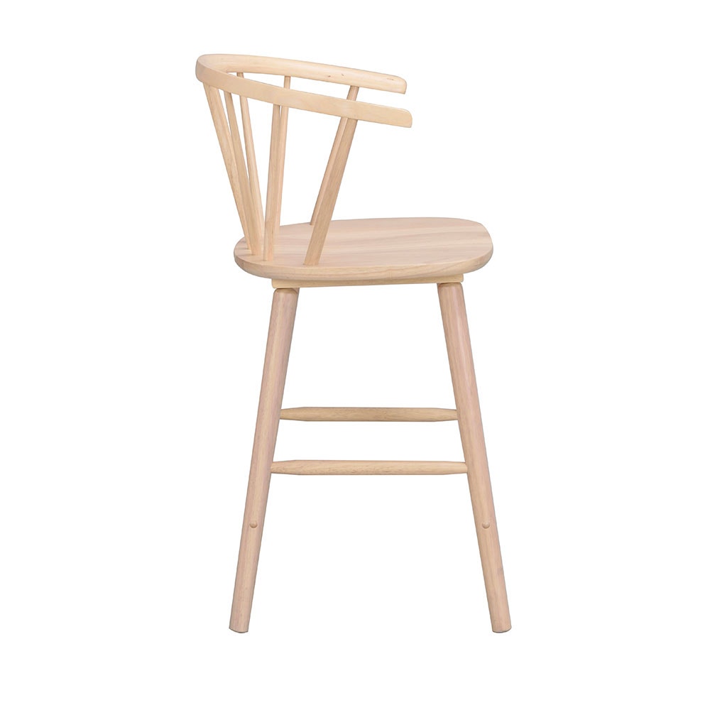 Rowico Home Carmen houten barkruk whitewash - 65 cm