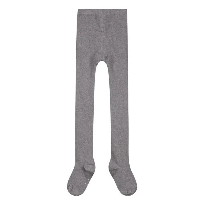 Gray Label Collants Coton Bio | Gris