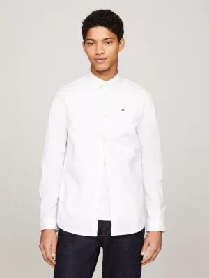 Camisa de corte justo e elástico