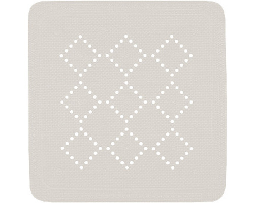 Spirella Alaska douchemat 55 x 55 cm taupe
