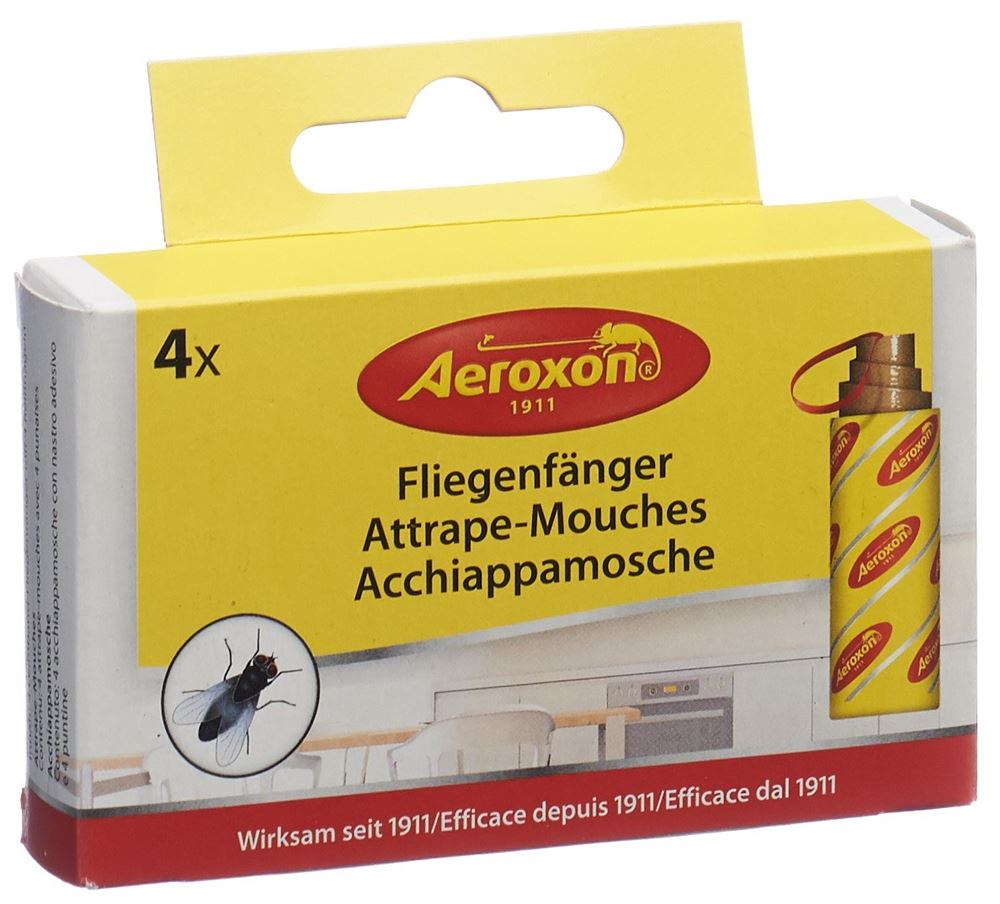 AEROXON Fliegenfänger 4 Stk