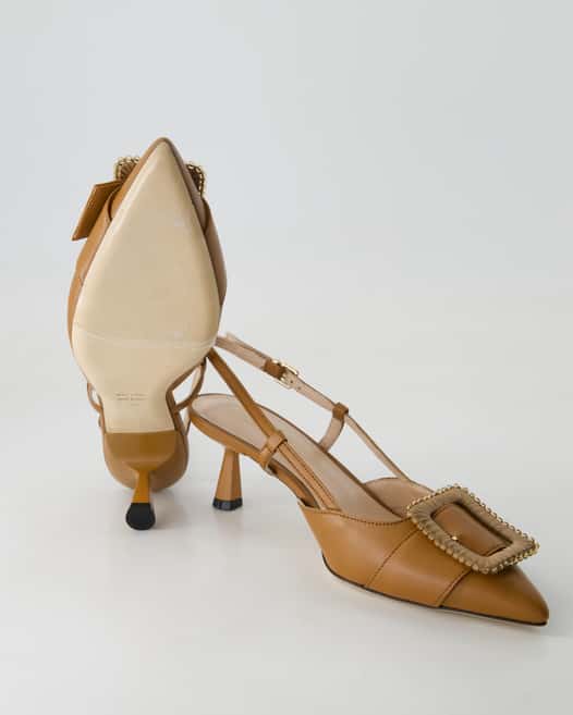Konstantin Starke 5580 Slingpumps in Braun