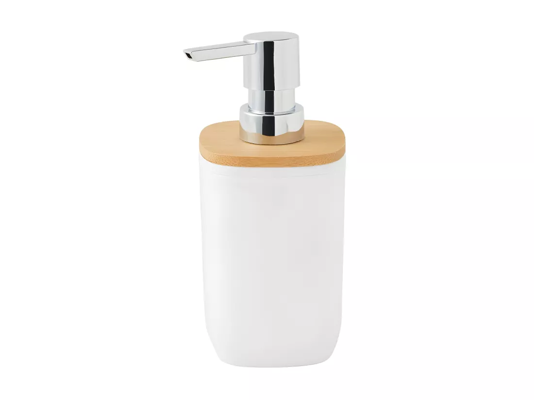 Set de salle de bain 3 pièces en polypropylène blanc