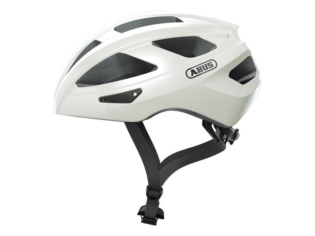Abus Macator Fietshelm - Pearl White