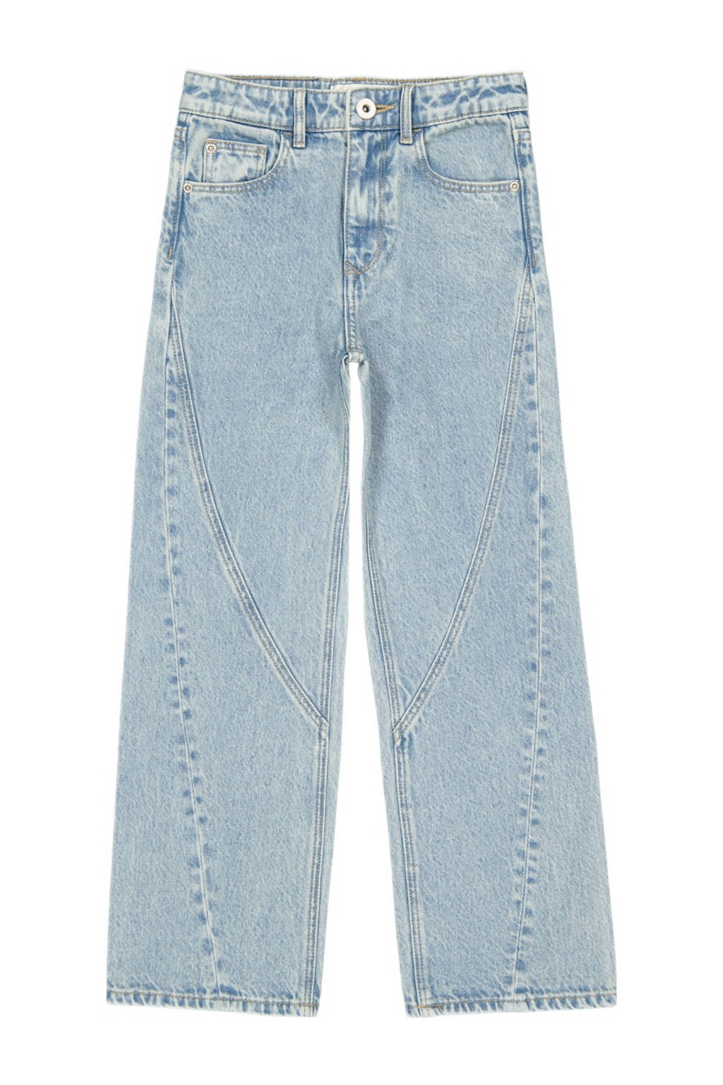 Vingino loose fit jeans Cato blauw
