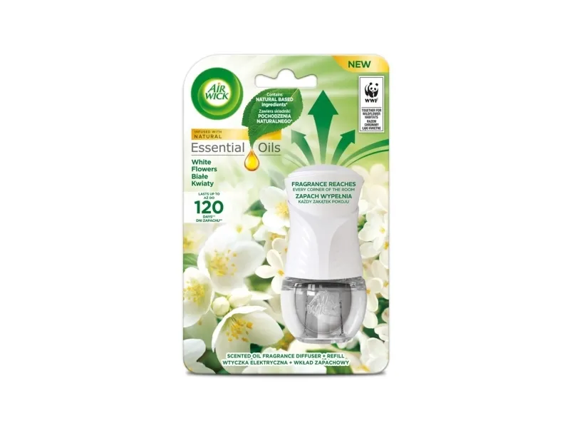 Air Wick Electric White Flowers 19 ml sæt