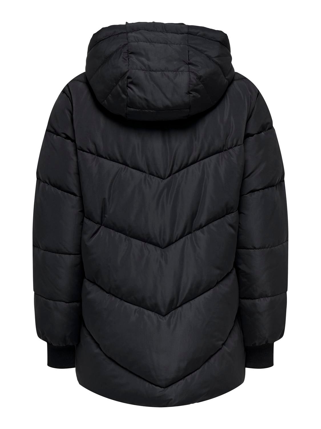 OLMADDIE Steppmantel Black