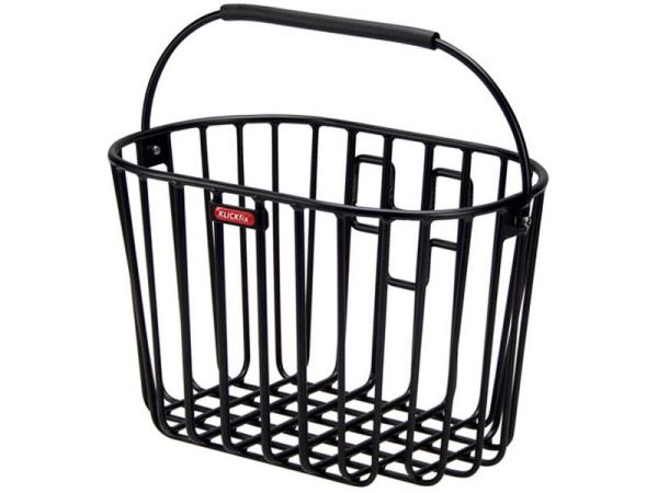 Klickfix Alumino Black Cykelkurv, 16L