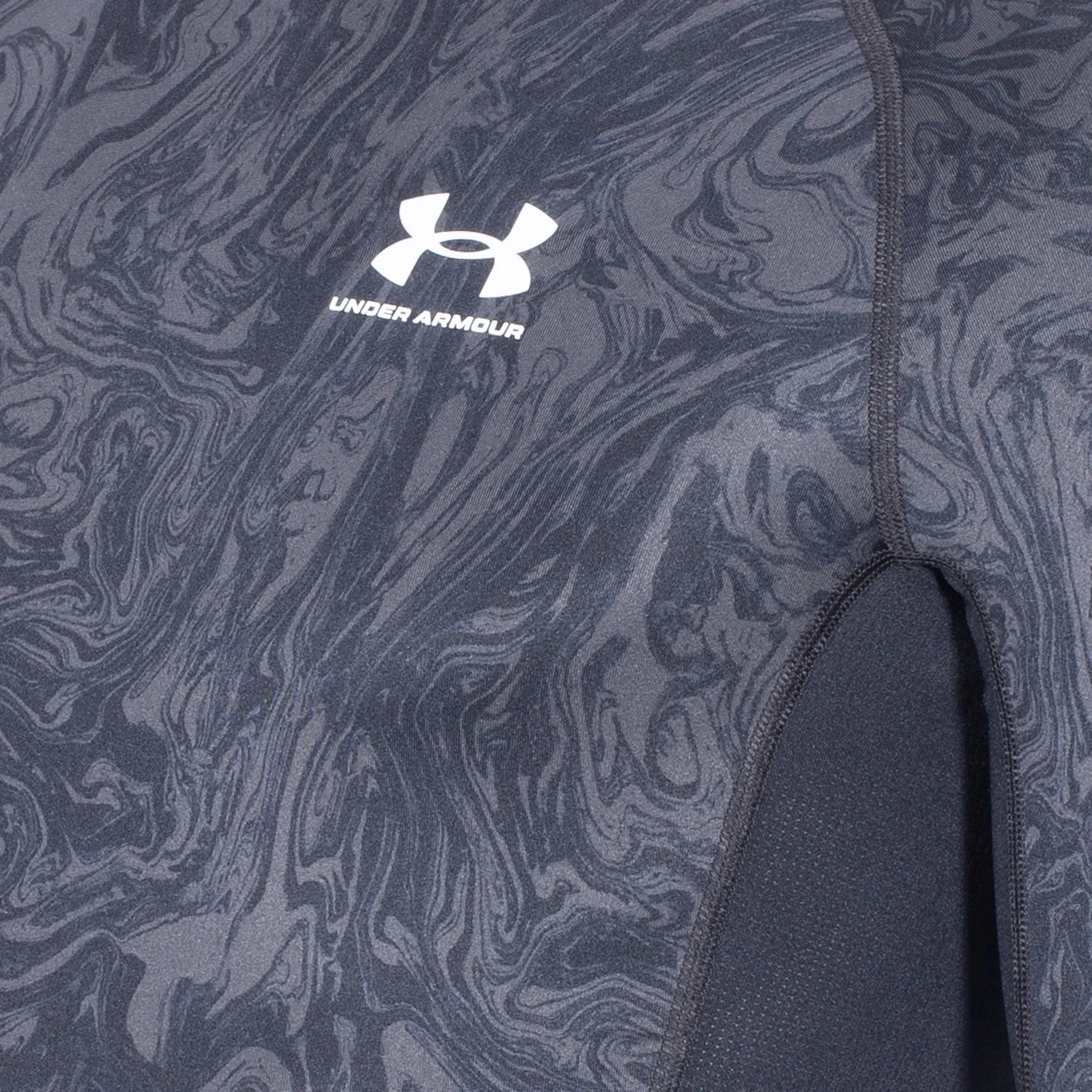 Under Armour -  Under Armour Longsleeve HG Comp Print schwarz
