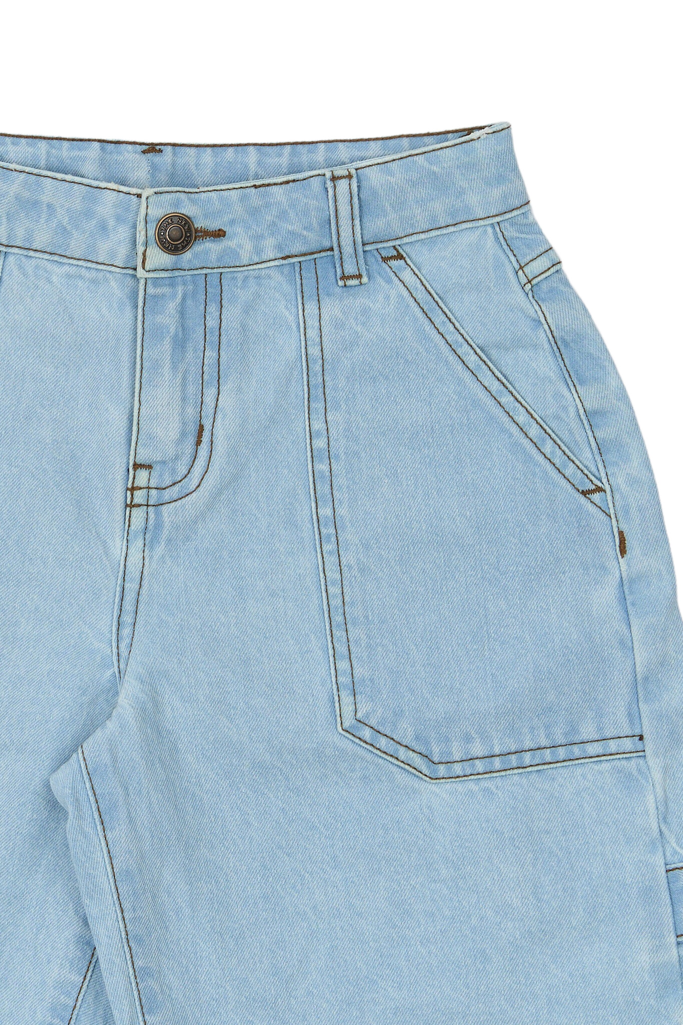 The New The New shorts Savid light blue denim