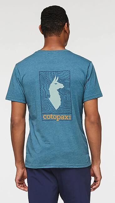 COTOPAXI - T-SHIRT LIAMA MAP ORGANIC