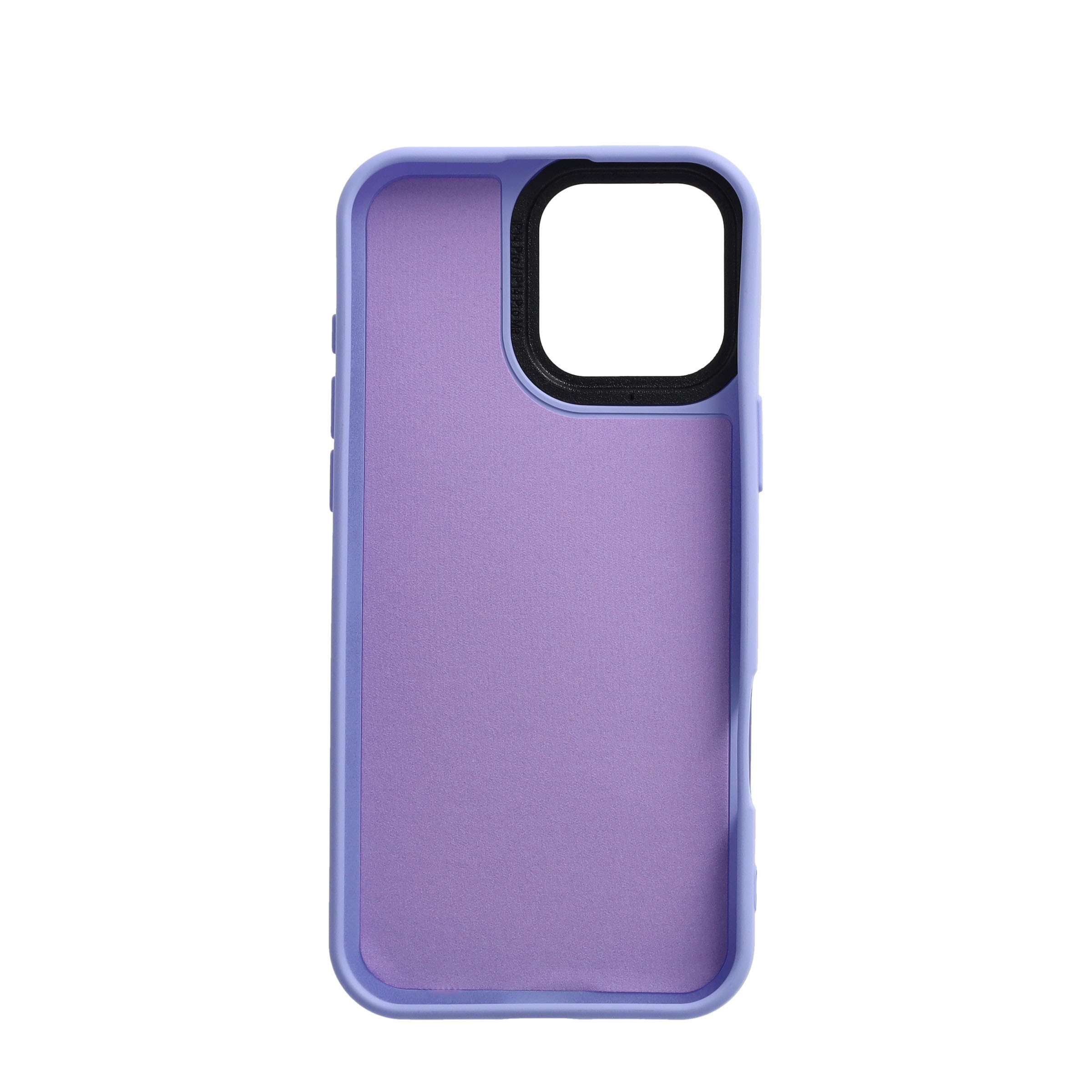 iPhone 16 Pro Max 3D Gummi Case Schutzhülle mit Beweglichen Stickern - Lila
