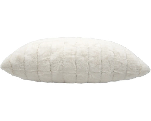 Decoratief kussen Zacht gebroken wit 40x60 cm