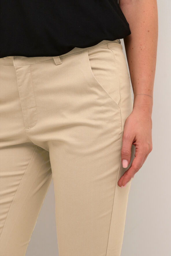 Kaffe KAlea Chino Pant Classic sand