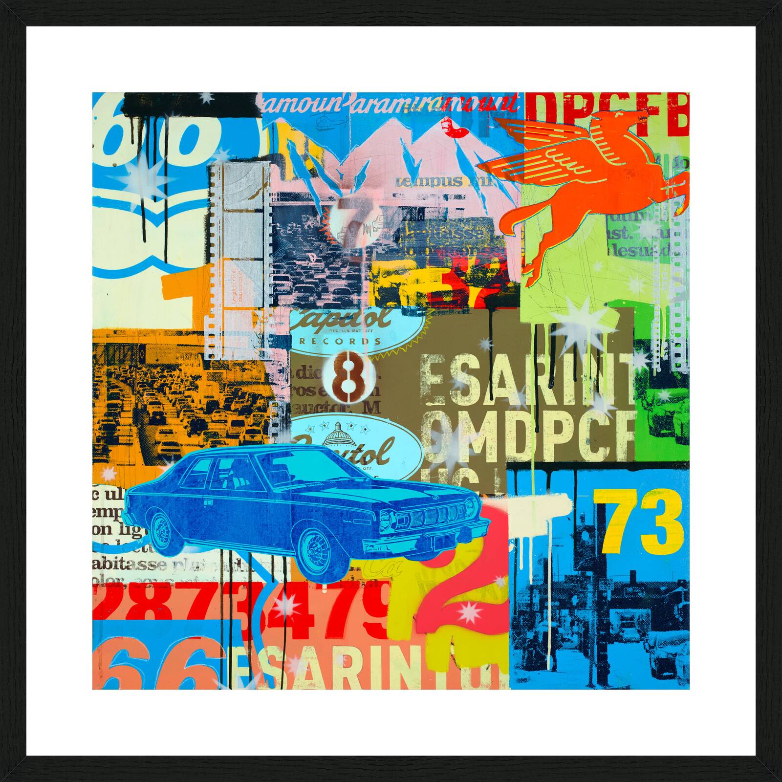 Ciudad #9 by Johnny Taylor - Limited Edition. Edition of: 150. Signed.