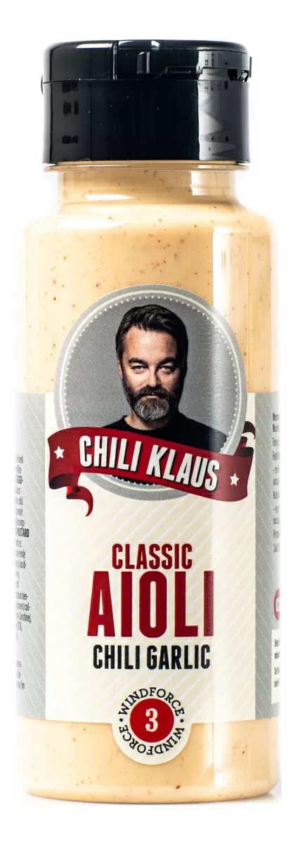 Chili Klaus Aioli Chili Garlic v. 3 - 320 g.