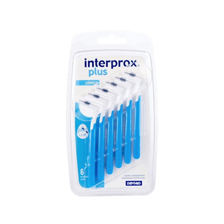 Brossettes Interdentaires 1,3mm Conique Plus X6 Interprox
