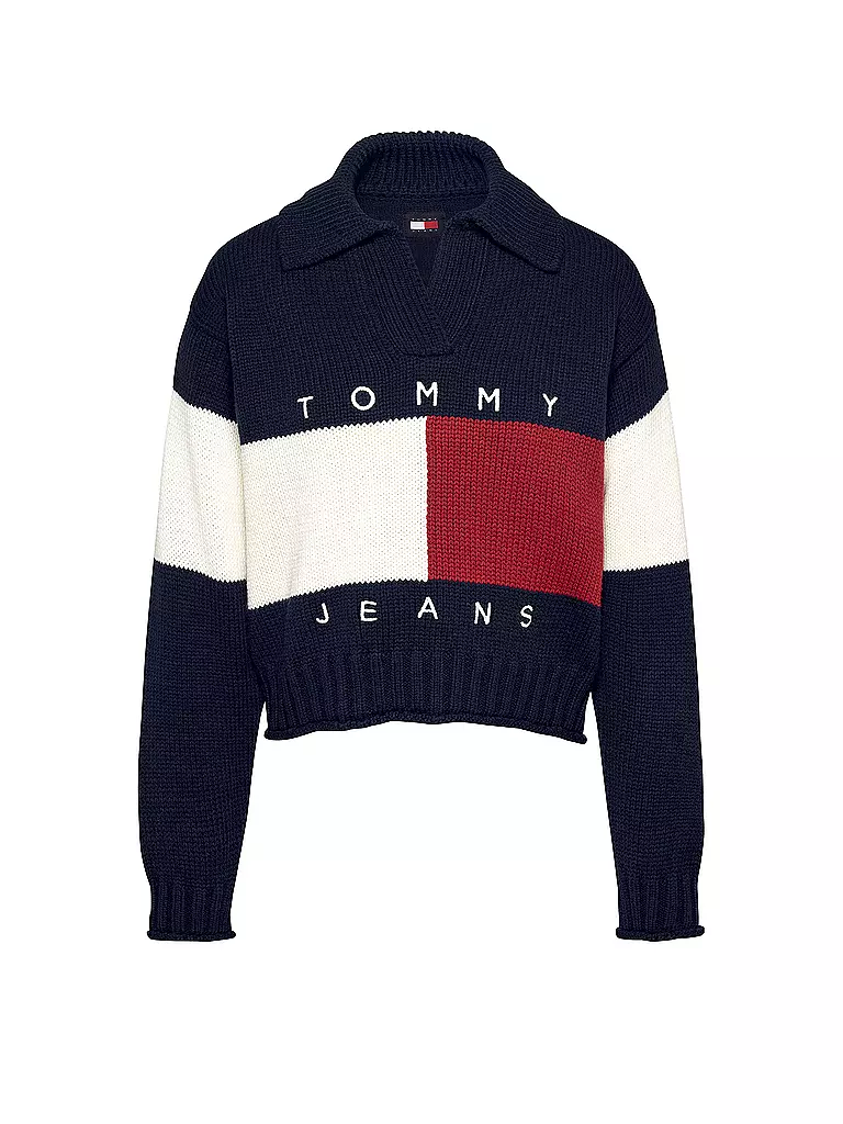 TOMMY JEANS Sweater dunkelblau